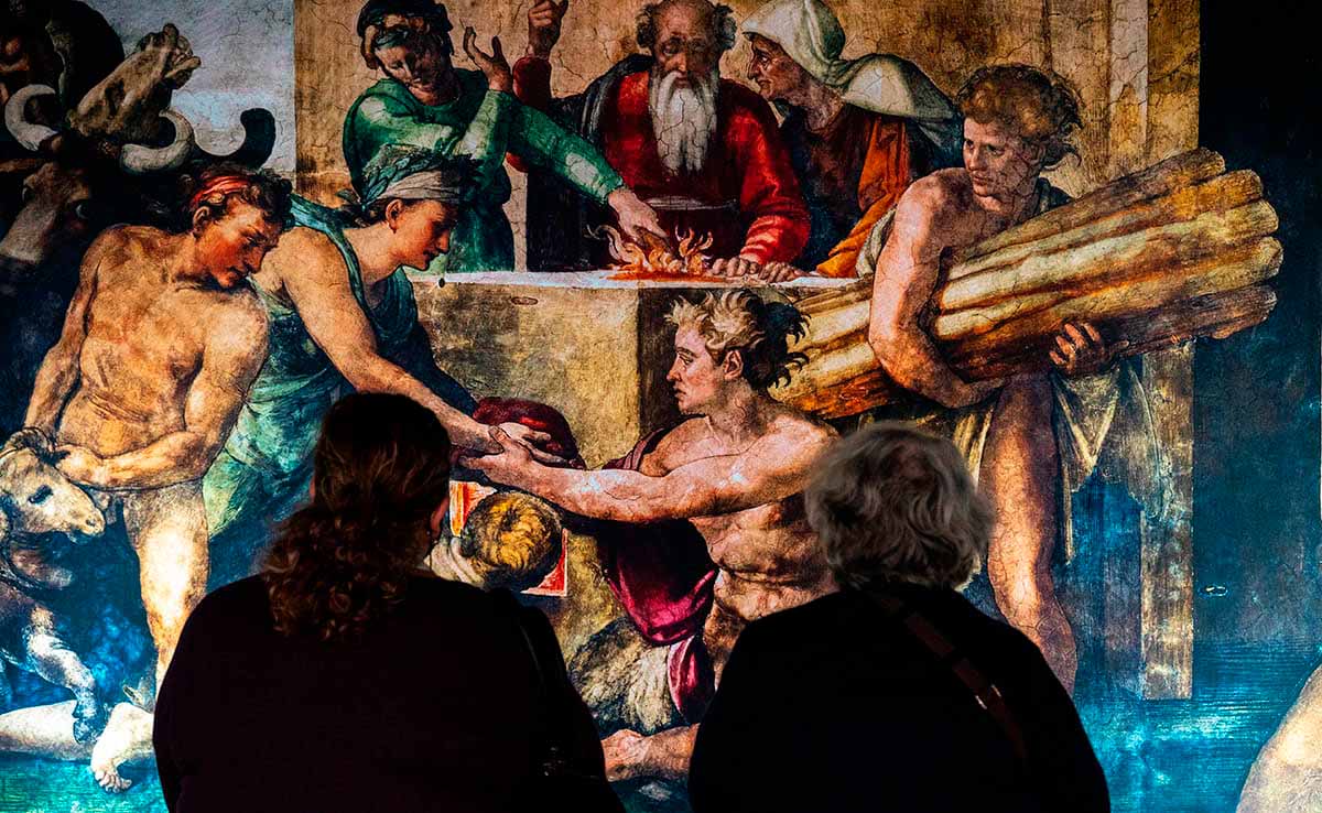 Michelangelo's Sistine Chapel in Seattle: The Exhibit