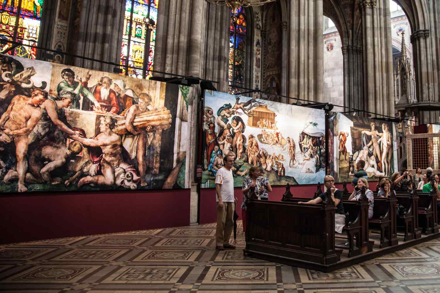 Michelangelos Sixtinische Kapelle in Hamburg: Die Ausstellung