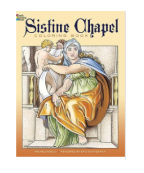 Sistine Chapel Coloring Book
