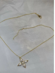 Pearl Cross Necklace